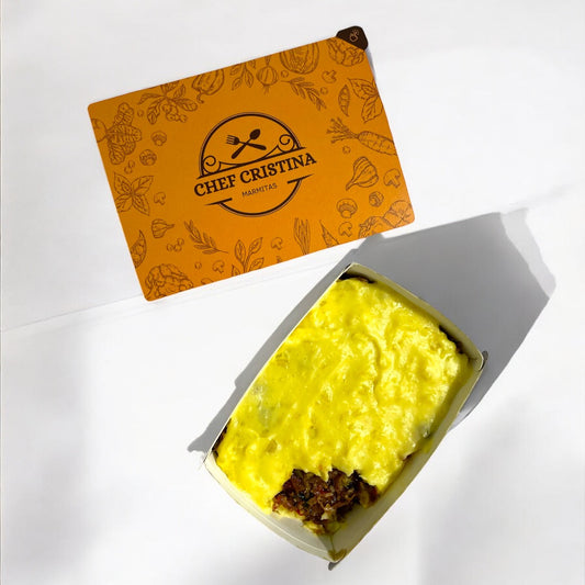 Escondidinho de carne seca com mandioquinha