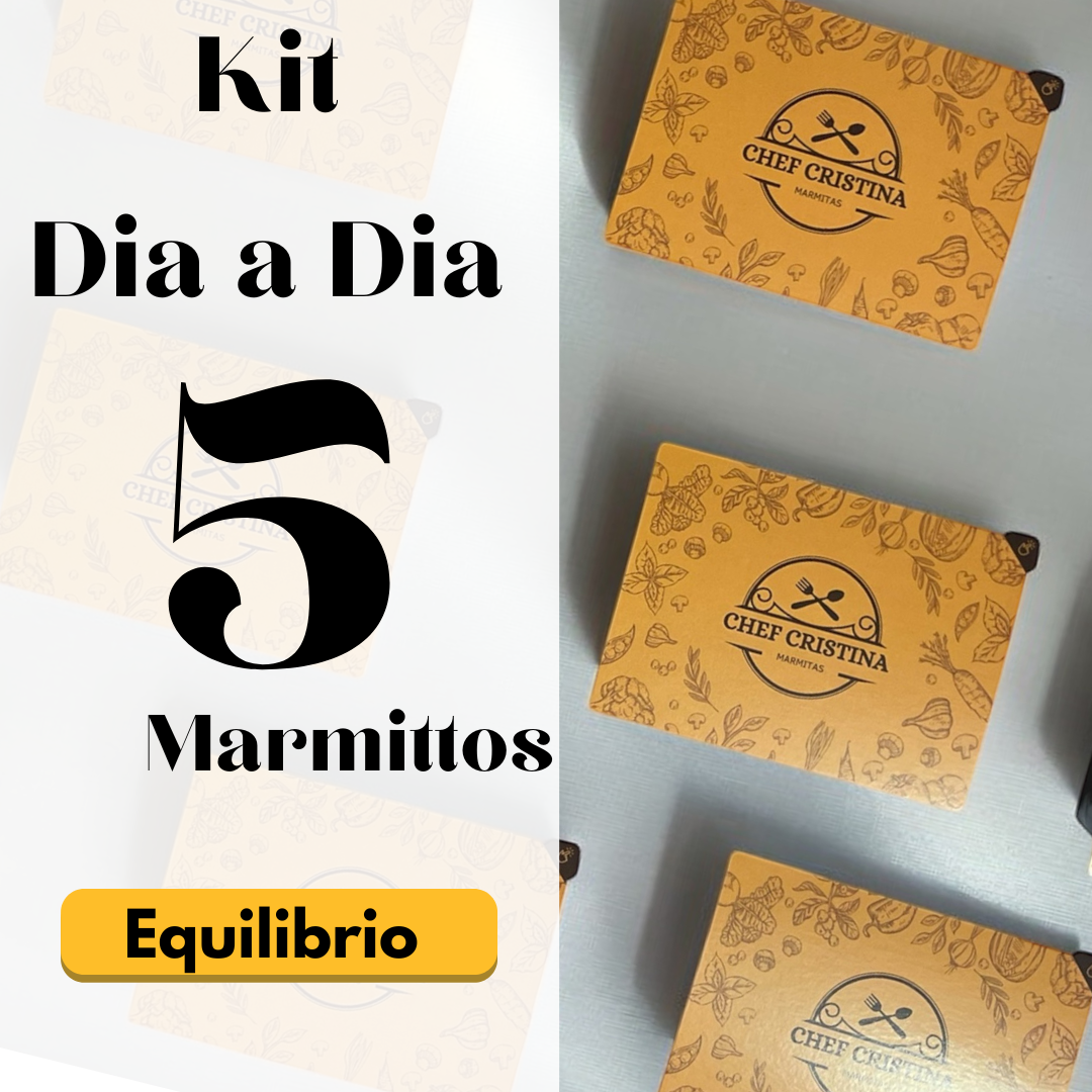 Kit 5 Pratos - Equilíbrio