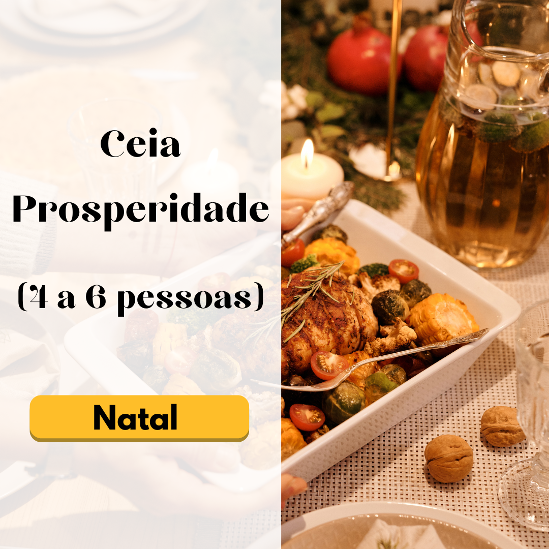 Ceia Prosperidade de Natal Pronta