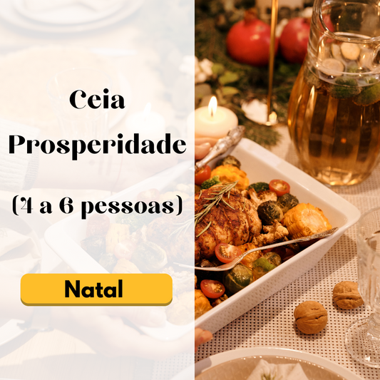 Ceia Prosperidade de Natal Pronta