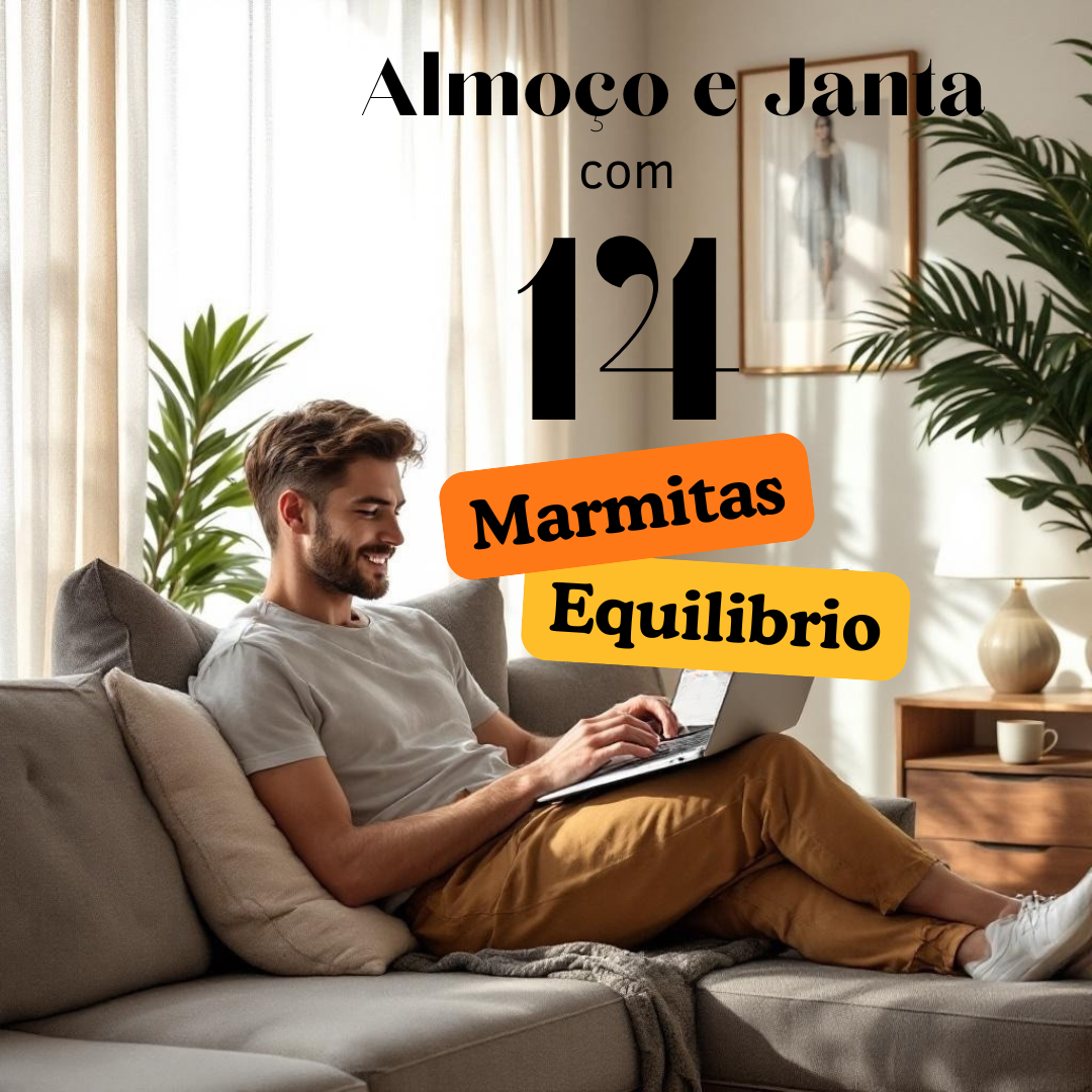 Kit 14 Marmitas Almoço e Janta – Praticidade para todo o dia