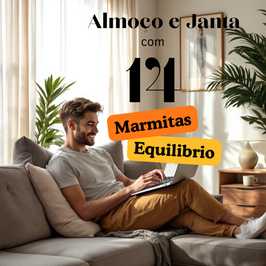 Kit 14 Marmitas Almoço e Janta – Praticidade para todo o dia