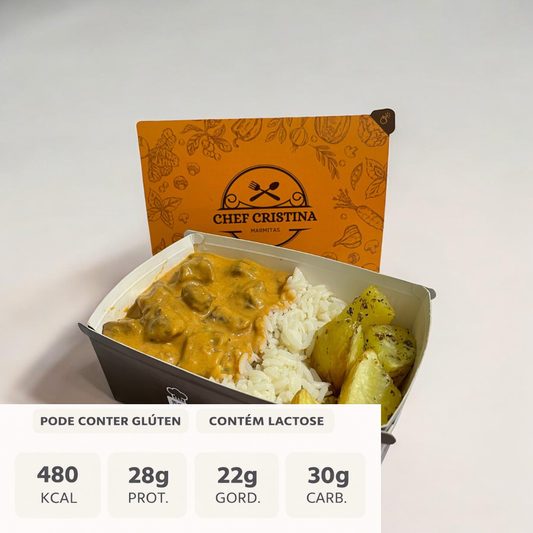 Estrogonofe de carne suculento