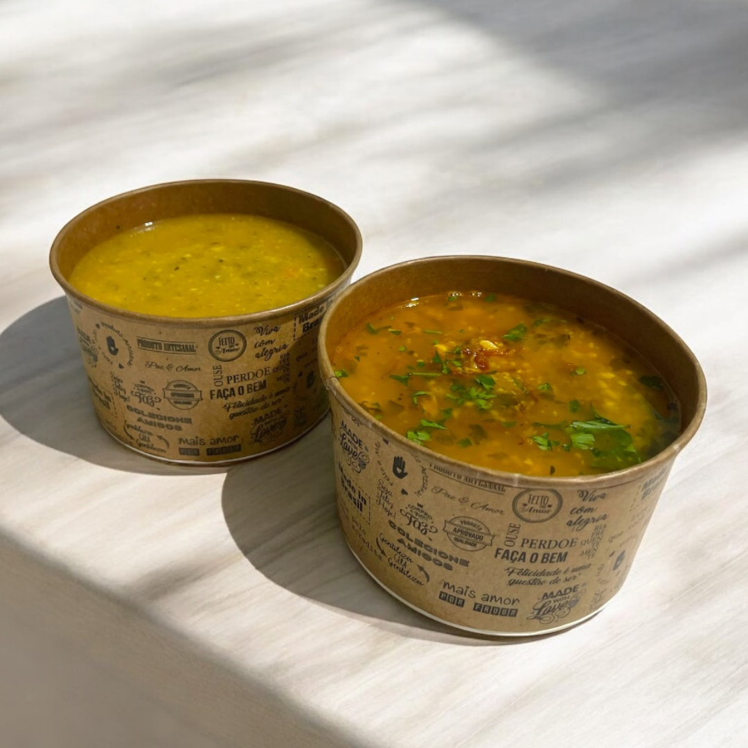 Kit Caldos para 12 Dias – Prontos, Congelados e Perfeitos para Refeições Leves
