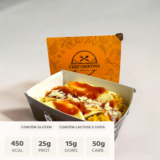 Panqueca tradicional de frango