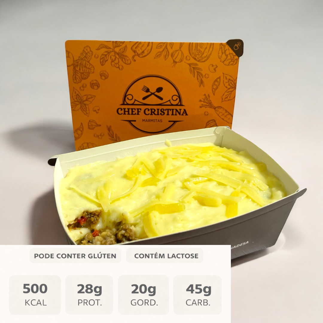 Escondidinho de batata com carne patinho - 380g