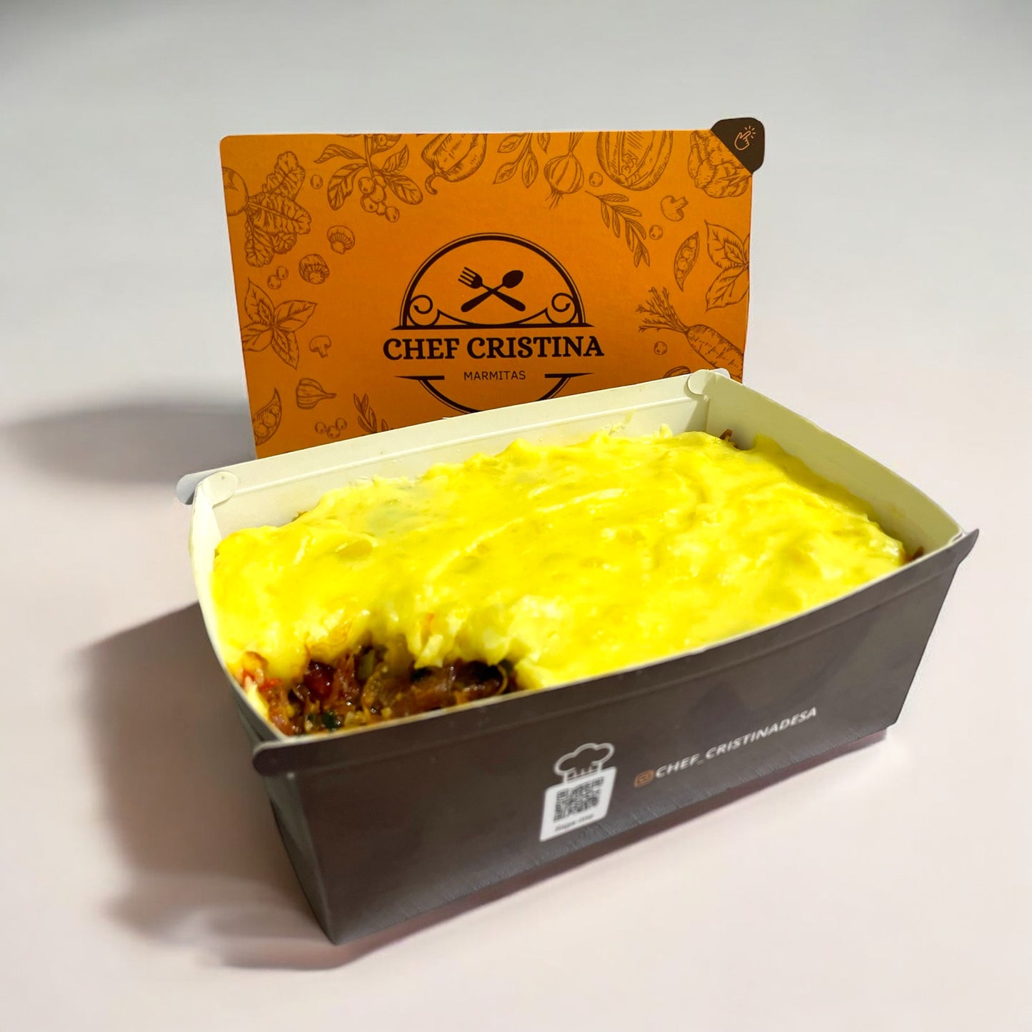 Escondidinho de carne seca com mandioquinha - 380g