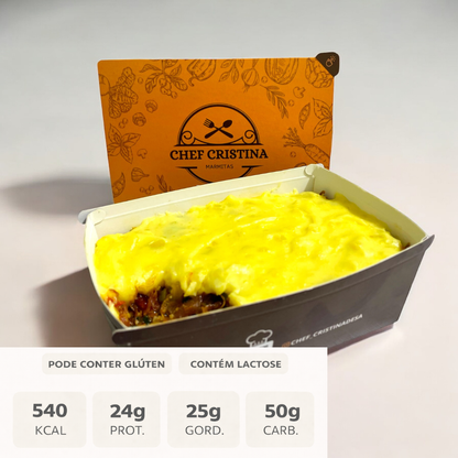 Escondidinho de carne seca com mandioquinha - 370g